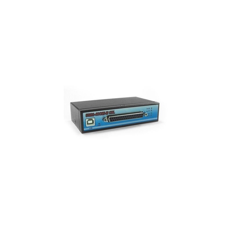 USB till 4 x RS232/RS422/RS485 omvandlare, isolerad