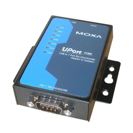 MOXA UPORT 1150I Optoisoleret USB til Seriel konverter RS-232/422/485
