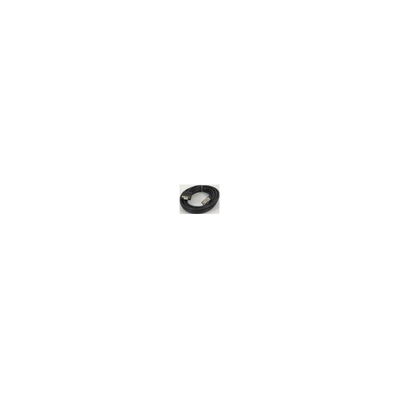 VGA förlängningskabel DB15HD haneee / hon, inte med EDID, svart, 5 meter