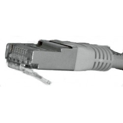 Restparti: RJ45-kabel, grå, CAT5, UTP