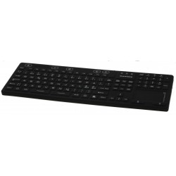 Tangentbord - IP68 - Vattentätt - Pekplatta - USB - bakgrundsbelysning Medico laboratory antibakteriell rengöras i alkohol