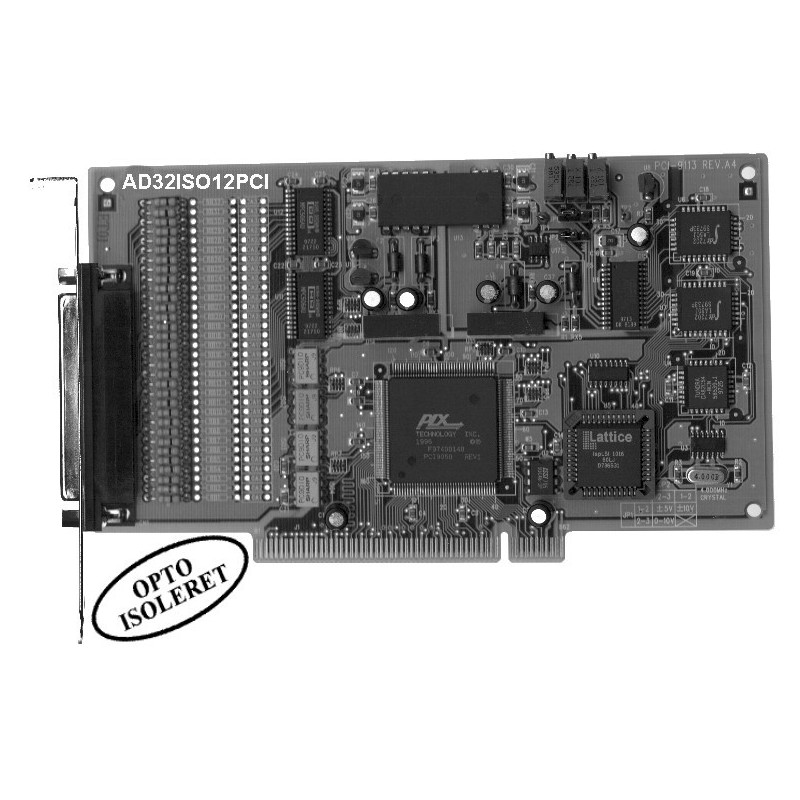 Adlink PCI-9113A. 32-kanals A / D-isolerad ingångarna PCI