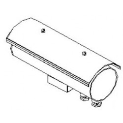 Utomhuskamerahus (explosionssäkert) - 12V DC/24V DC/220V AC