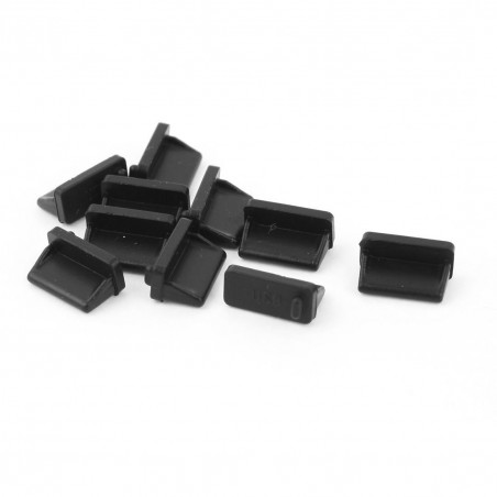 Gummiplugg Dammskydd för att skydda USB A-honkontakten. Bra för oanvända USB A-portar