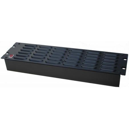 3U fläktmodul för 19 rack med 3 x 230VAC FLÄKT