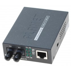 Media omvandlare RJ45 till Fiber Multi, ST