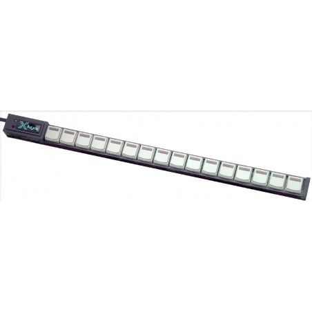 X-KEYS XK-0981-UCK16-R - 16 programmerbara nycklar för USB - HID (IP40)