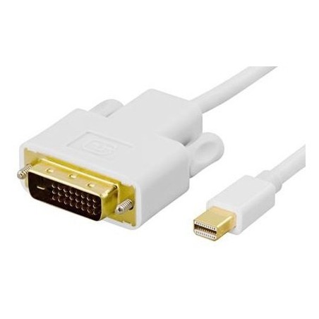 Mini DisplayPort konverterkabel til DVI. Mini DP til DVI-D haneeee