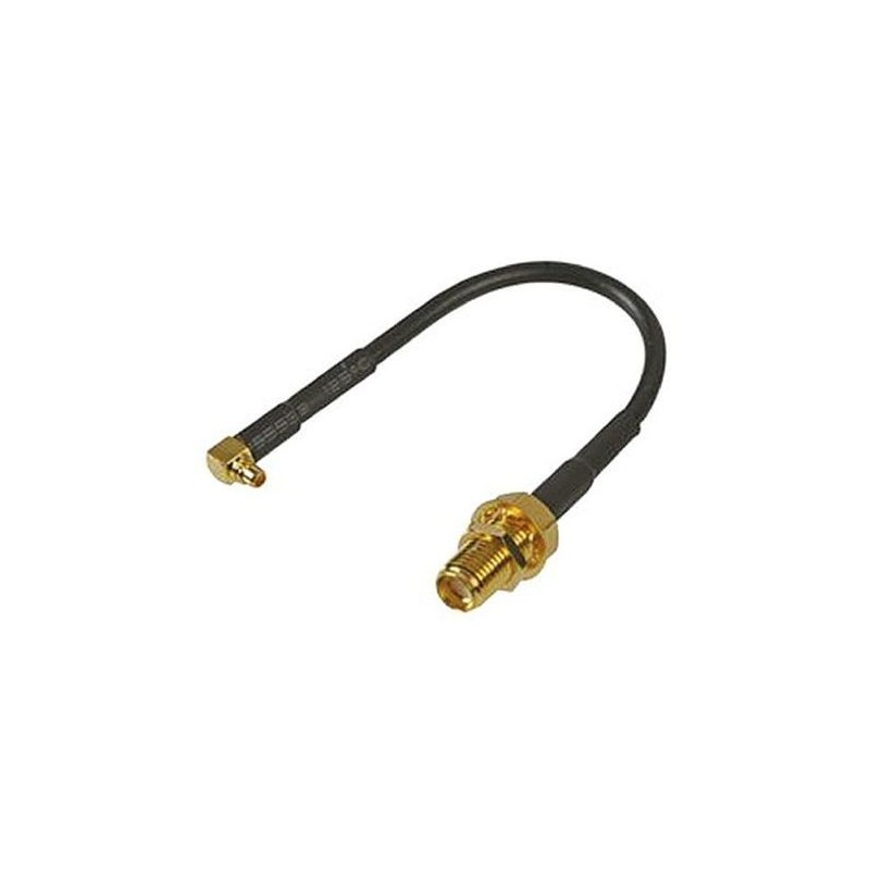 SMA hona till MMCX hane konvertiller, 10 cm kabel