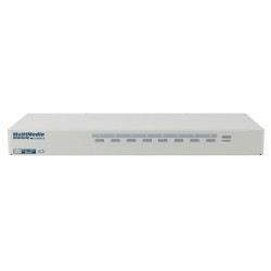REXTRON MAV 108 VGA-omvandlare upp till 8 VGA-ingångar till 1 VGA-utgång, 19" RACK-montering MAV108