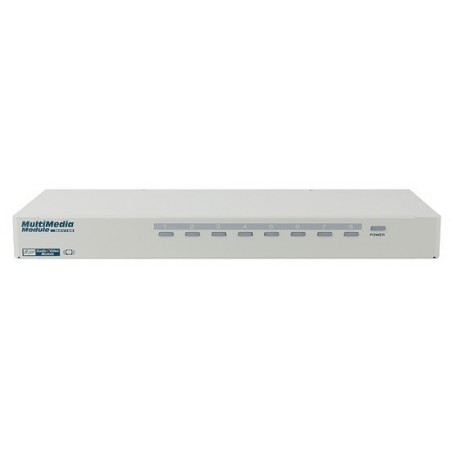 REXTRON MAV 108 VGA-omvandlare upp till 8 VGA-ingångar till 1 VGA-utgång, 19" RACK-montering MAV108