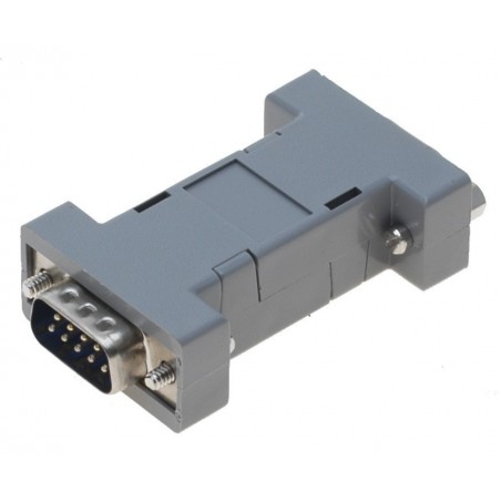 DB9 hane 2-rads VGA-kontakt till DB15HDM VGA