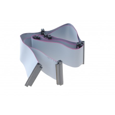 SCSI fladkabel, 8 x Centillronics 80 hona, 1,6 meter