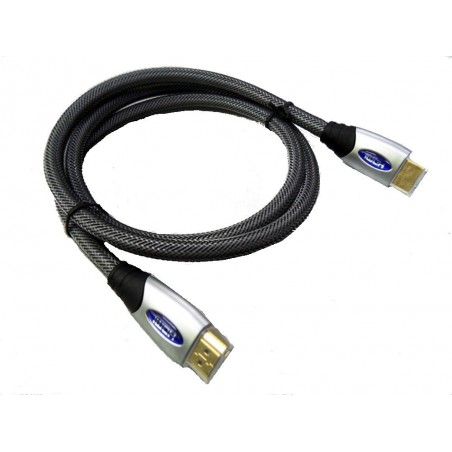 Höghastighets 4K HDMI-kabel 1.4, Ethernet | 15m svart