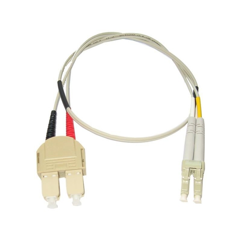 LC / SC multi-mode-fiberkabel, duplex, LSZH- Binär Teknik AB