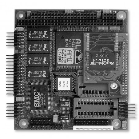 PC104 modul  CPU card 386SX modul.  jumptech model 01003-0100-24-0