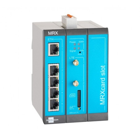 INSYS MRX3LTE Router Rea - 3 Slots, LTE, Linux Support