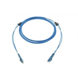 Armerad fiberkabel, Multimode, SC-SC, 10m, 4 Core, 62,5 / 125my, svart, LSZH