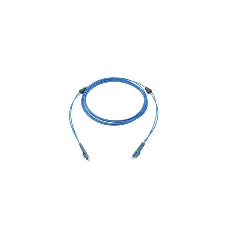 Armerad fiberkabel, Multimode, SC-SC, 10m, 4 Core, 62,5 / 125my, svart, LSZH