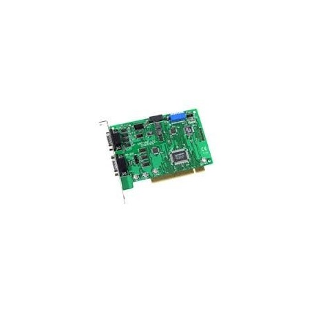 MOXA CP132I PCI 2xRS485/422 optoisolerade serieportar stöder DOS, XP WINDOWS 2003, 2008, 2012