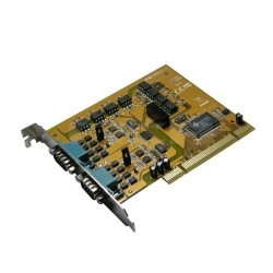 PCI-kort 2 x RS422/485, optoisolerat, DOS, WIN 98, WIN, NT-stöd SUNIX 8139SI
