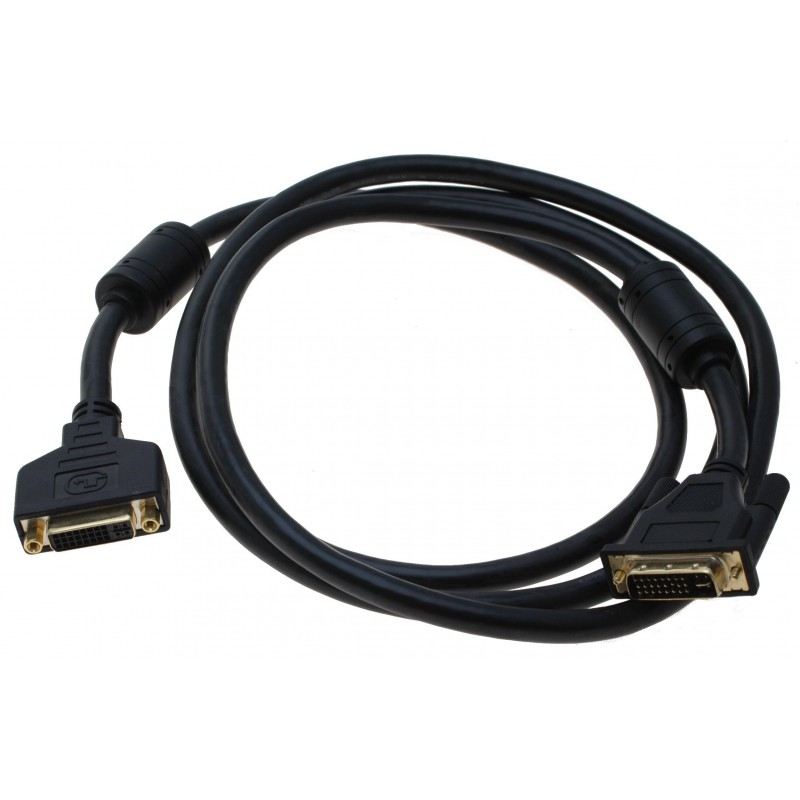 Dvi-I haneee hon kabel 2m, sträckande kabel dvi