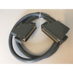 1m kabel D-SUB DB37 pol i 2 rader hankontakt 90 graders vinklad kabel på kontakt ICP DAS CA-3710
