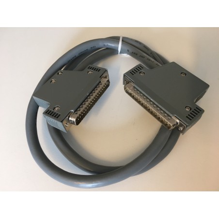 1m kabel D-SUB DB37 pol i 2 rader hankontakt 90 graders vinklad kabel på kontakt ICP DAS CA-3710