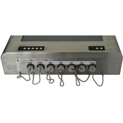 27" Panel PC full IP65 tæt på alle sider. Kan kundespecificeres