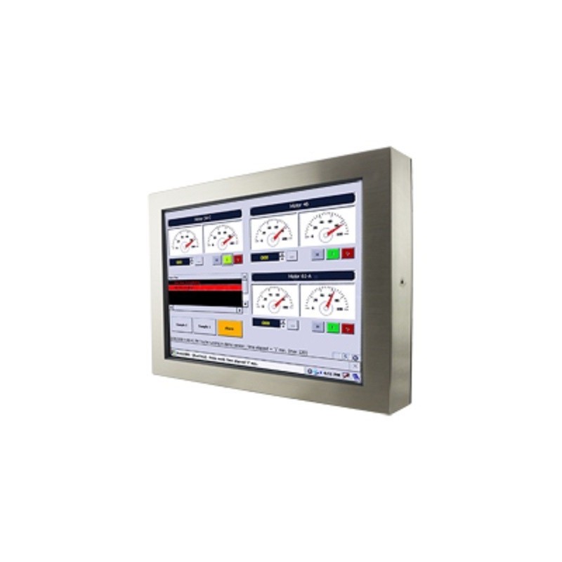 27" Panel PC full IP65 tæt på alle sider. Kan kundespecificeres