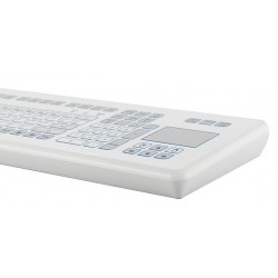 Industriell tangentbord (USB) med Touchpad - Nordic layout