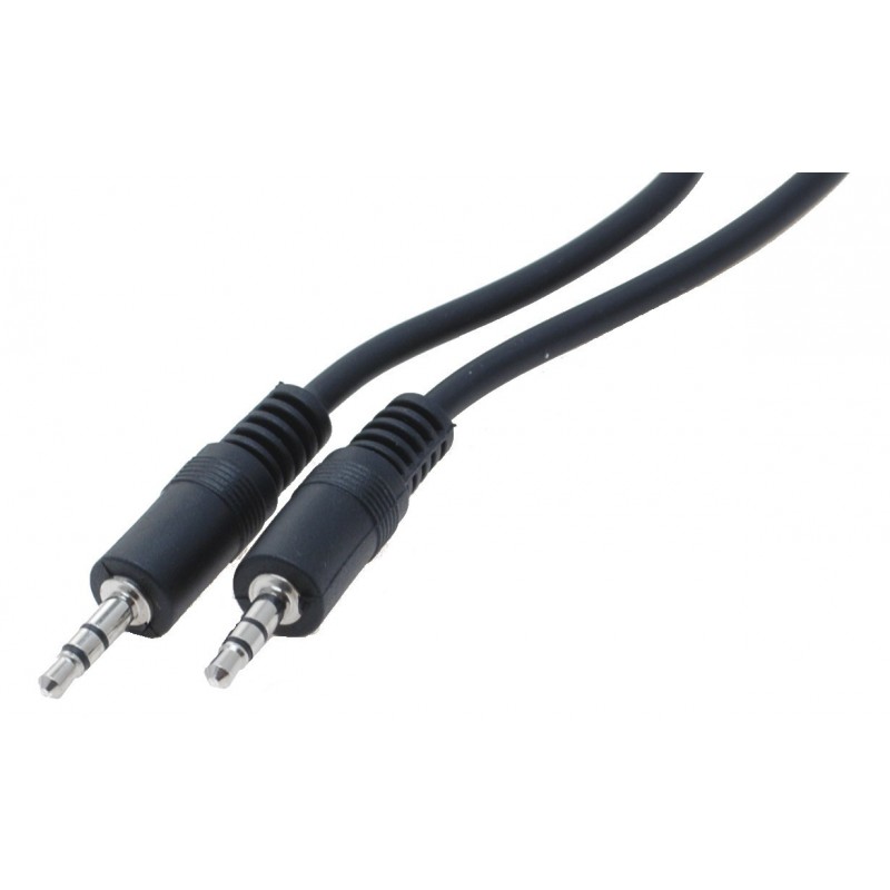 1,5m, 3,5mm Jack stereo janee till Jack stereo janee ljudkabel - Binär Teknik AB