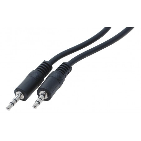 1,5m, 3,5mm Jack stereo janee till Jack stereo janee ljudkabel - Binär Teknik AB