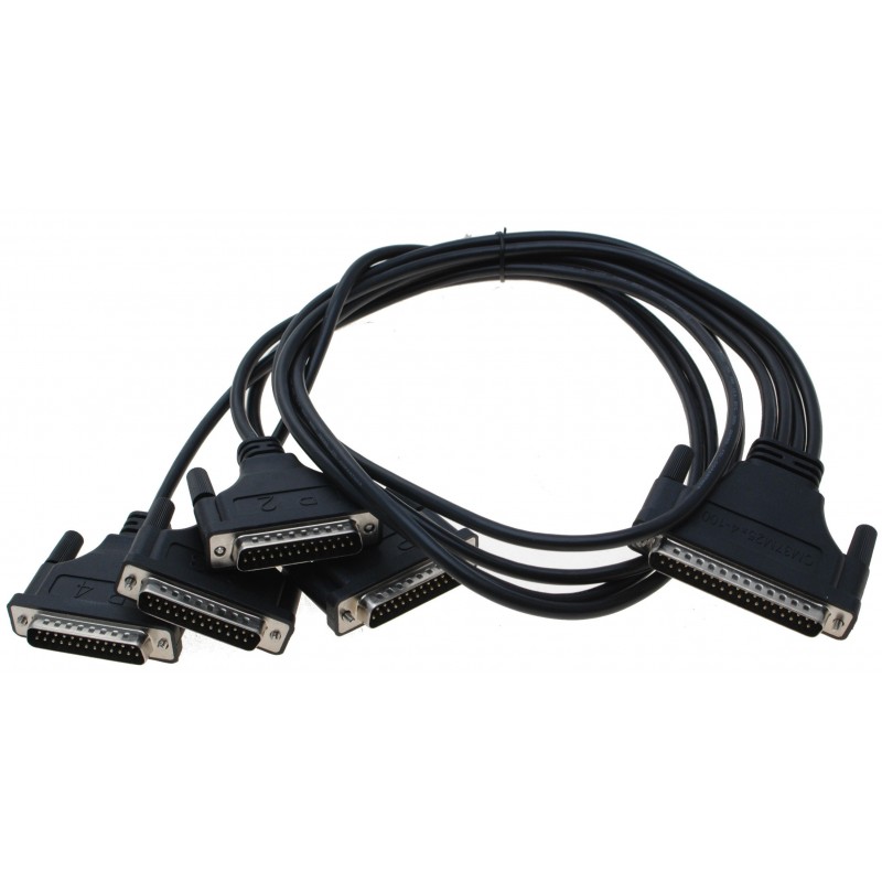 MOXA kabel CBL-M37M25x4-30, Octopus kabel med 4 x DB25,