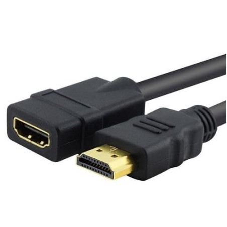 HDMI-förlängningskabel - HD - HDMI 1.3 - Male till - 1,8 meter