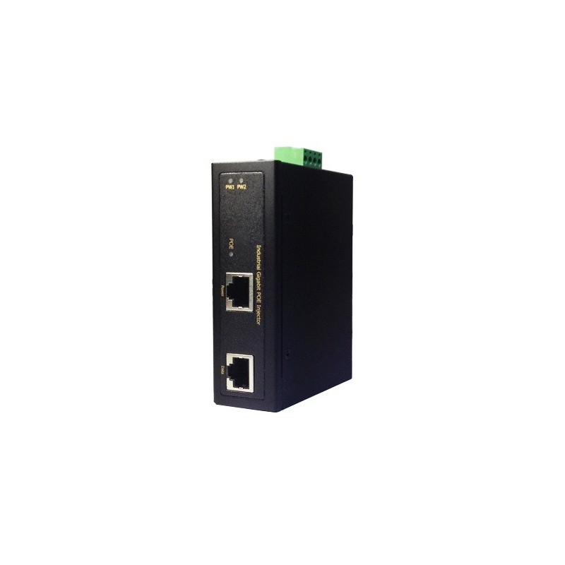 PoE Injector för Gigabit Network, 95W med PoH (Power over HDBaseT)