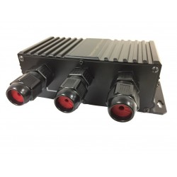 PoE splitter til PoE Ultra med 2 x PoE ud på hver 33Watt, til udendørs brug
