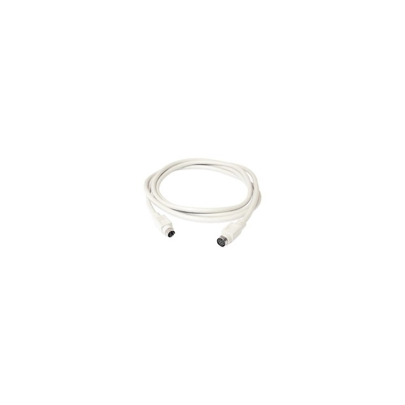 PS / 2 förlängningskabel på 30 meter han, mini DIN 6 hon kabel