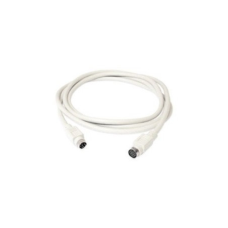 PS / 2 förlängningskabel på 30 meter han, mini DIN 6 hon kabel