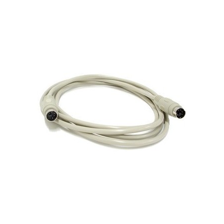 PS/2-kabel hane till hane 60 meter, Mini Din 6