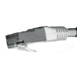 Cat. 6 netværkskabel, RJ45, STP/FTP - Skærmet og med krydsede ledere, AWG24, hvid, 20m