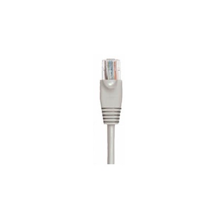 Cat.6 UTP-nätverkskabel - Oskärmad RJ45, Grå, 0,5 meter