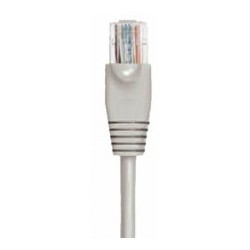 Cat. 6 netværkskabel, RJ45, UTP - uskærmet og med lige ledere, AWG24, grå, 7,0m