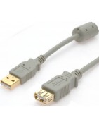 USB kablar med ferrit