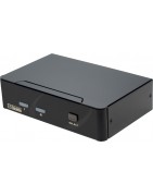 Video Extender m/USB / KVM Växel / KVM Extender